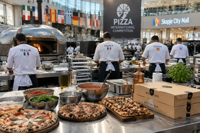 Chef Mircea Toderaș, din Deva, jurat la Pizza Championship Macedonia 2026