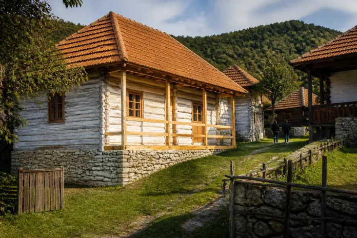 Cinci case tradiționale din Alun au fost restaurate prin proiectul „Satul de Marmură” Cinci case tradiționale din Alun au fost restaurate prin proiectul „Satul de Marmură”